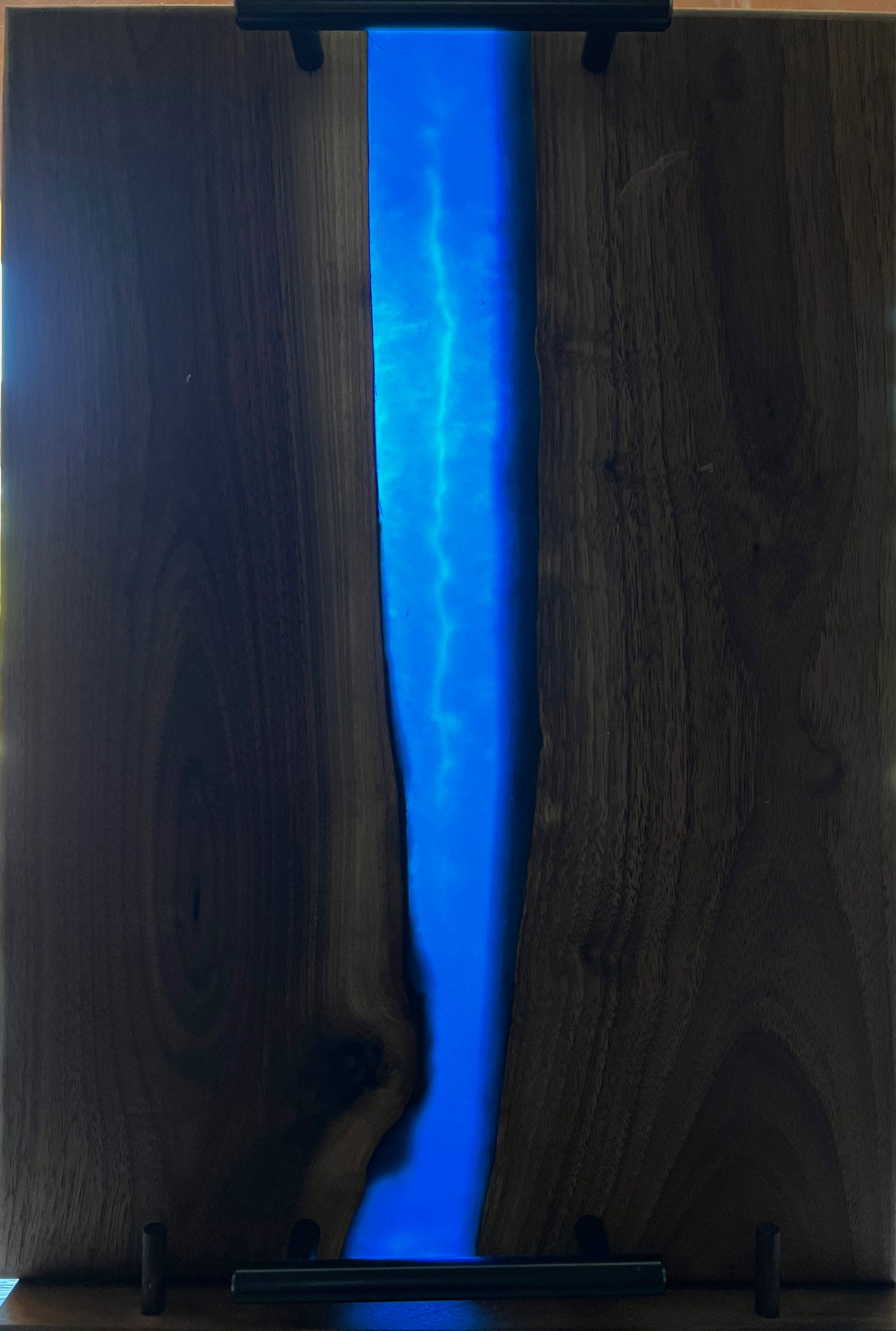 "Indigo River" Charcuterie Board w/ Stand