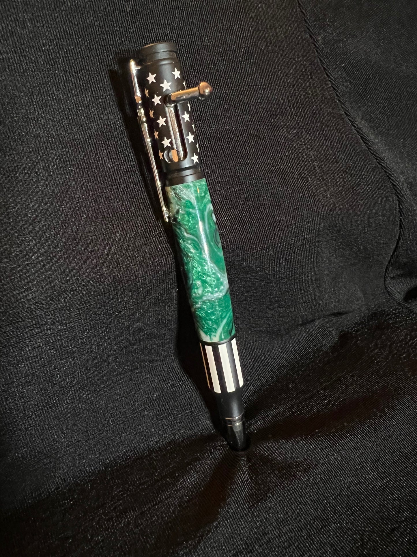 "Emerald Forest" - Bolt Action Pen