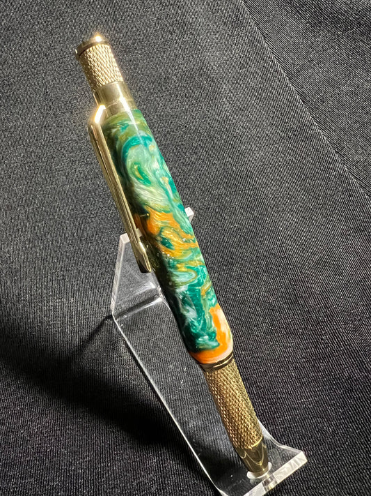 "Emerald Green" - Twist Pen